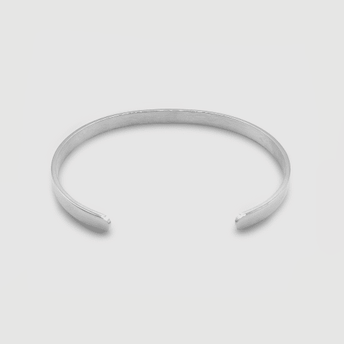 Bangle5MM Back Silver