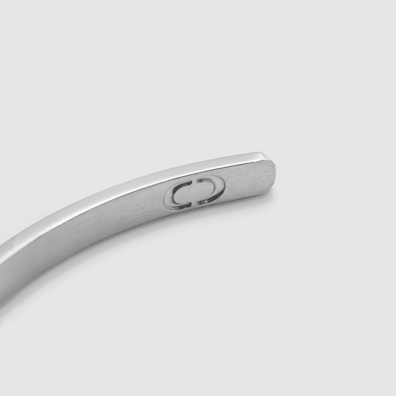 Bangle5MM Detail Silver