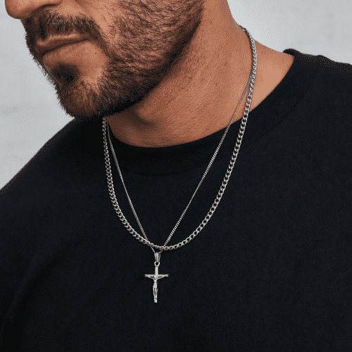 Crucifix x Cuban 54 Silver 1f6b2b34 5e9b 4d15 bf3b fa130925e94b