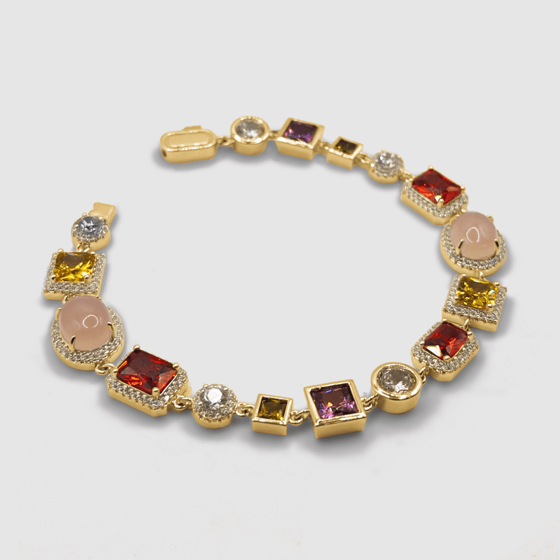 GoldGemstoneBracelet