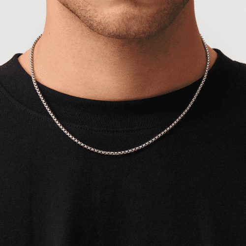 RoundBoxChain Silver