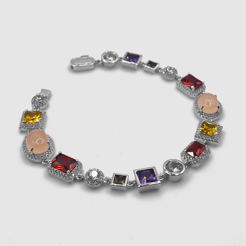 SilverGemstoneBracelet